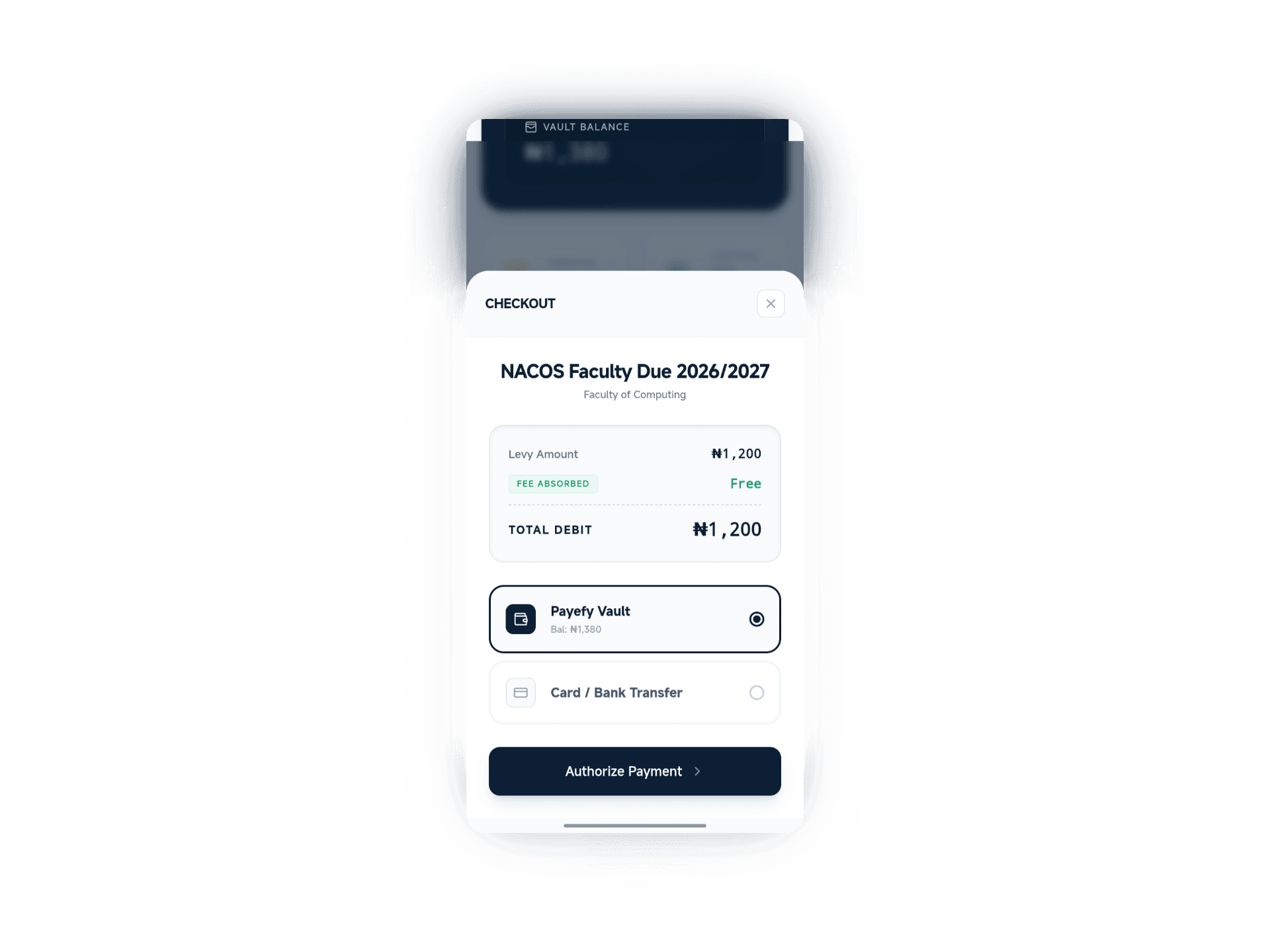 Payefy Platform View 2
